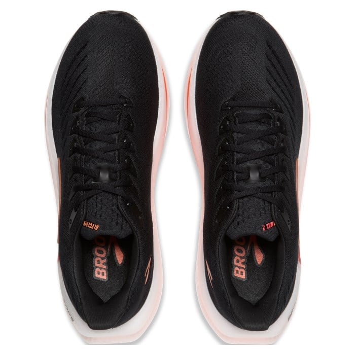 Brooks Glycerin Max 2 - Mens Running Shoes - Black/Tigerlily/Orange - image 4