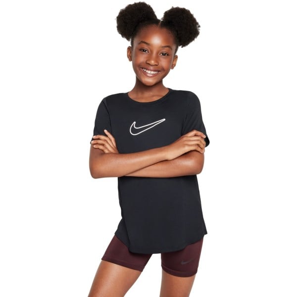 Nike Girls Dri-Fit Short Sleeved Top