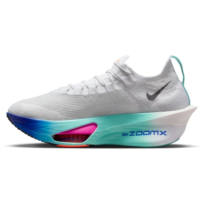 Nike Air Zoom Alphafly 3 - Womens Racing Shoes - White/Black/Hyper Turq/Concord
