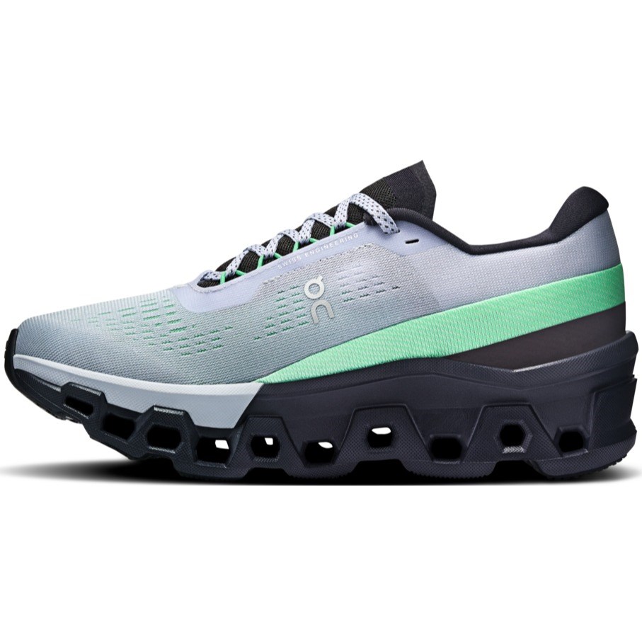 On Cloudmonster 2 - Womens Running Shoes - Nimbus/Arctic