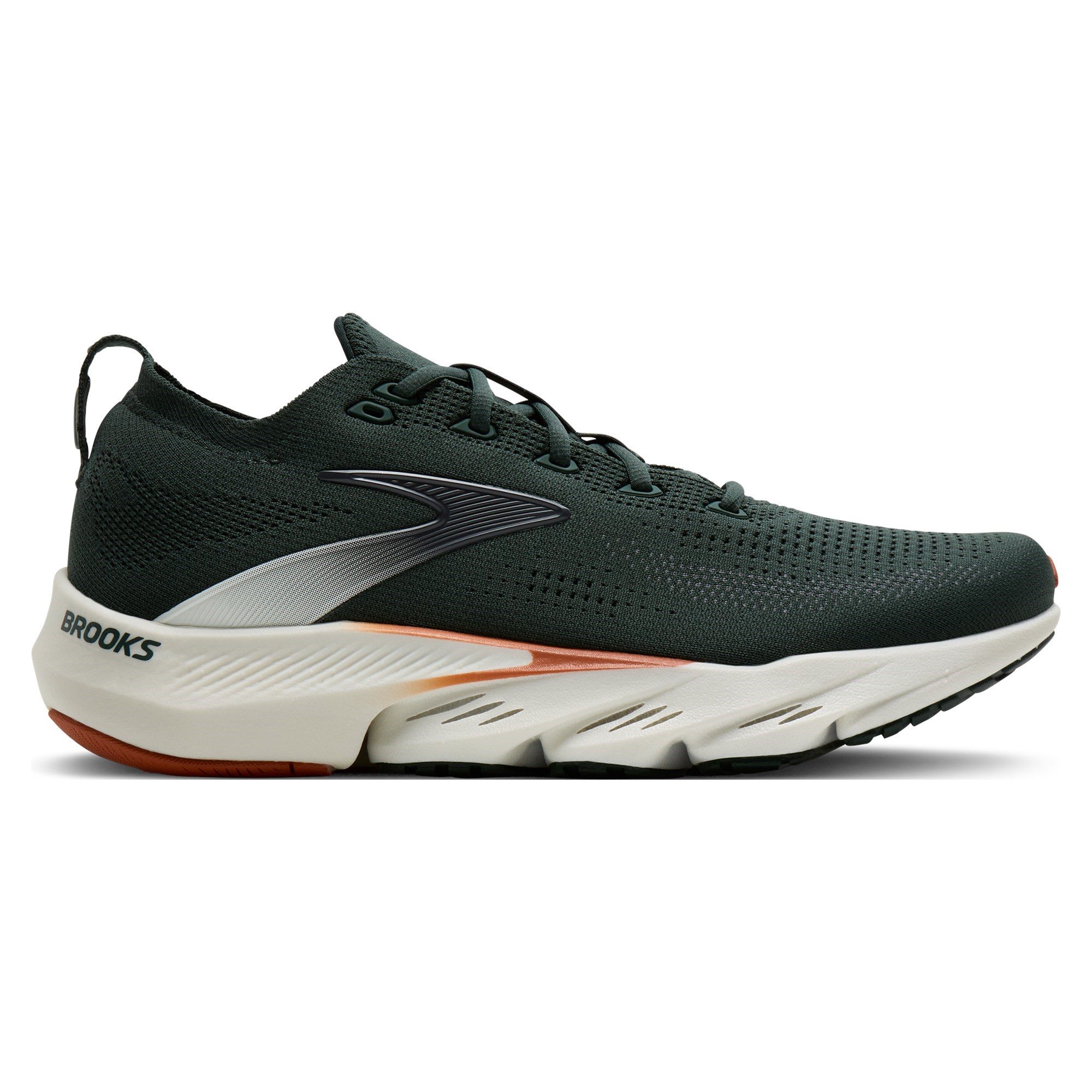 Brooks Glycerin Flex - Mens Running Shoes - Green/Grey/Brown