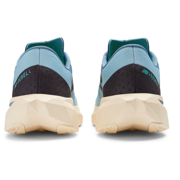 New Balance FuelCell Rebel v4 - Mens Running Shoes - Heron Blue/Chrome Blue/Black/Cyber Jade