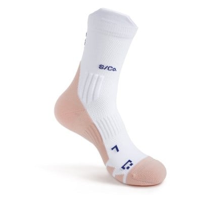 S/Co. Crew Unisex Running Socks - Peach Drift