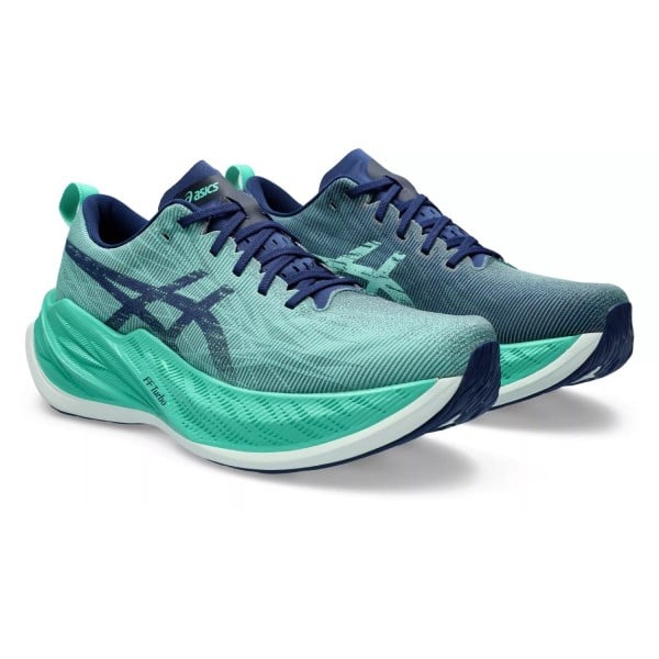 Asics SuperBlast - Unisex Running Shoes - Aurora Green/Blue Expanse