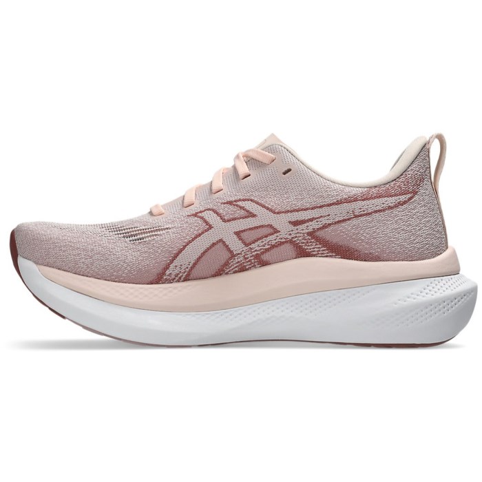Asics GlideRide Max 2 - Womens Running Shoes - Pearl Pink/Dusty Red