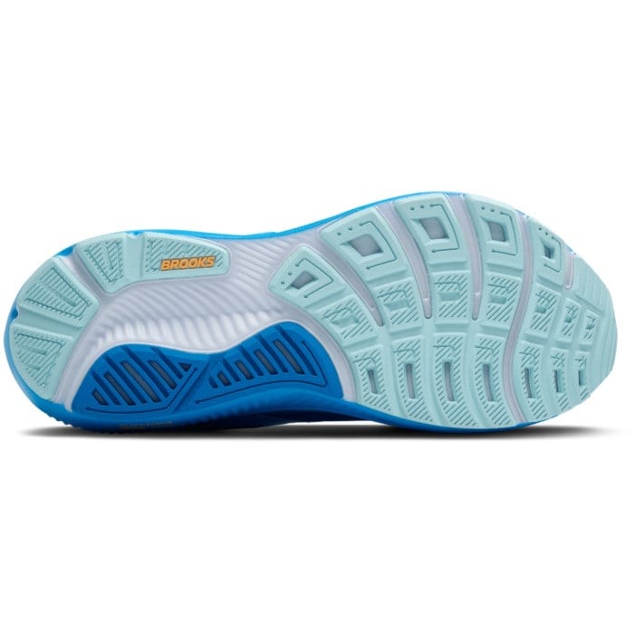 Brooks Ghost 17 - Mens Running Shoes - Cloissone/Blue/Orange