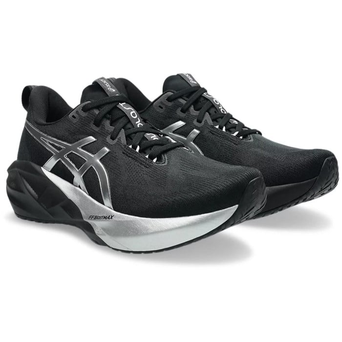 Asics Novablast 5 Platinum - Mens Running Shoes - Platinum/Black - image 2