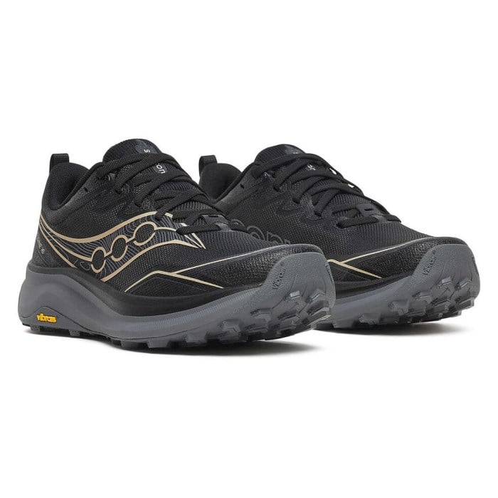 Saucony Peregrine 16 - Womens Trail Running Shoes - Black/Carbon - image 2