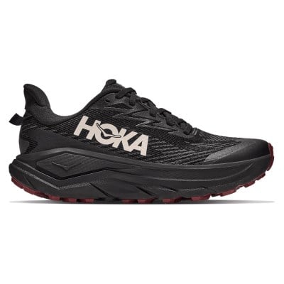 Hoka Challenger 8 GTX - Womens Trail Running Shoes - Black/Varsity Burgundy