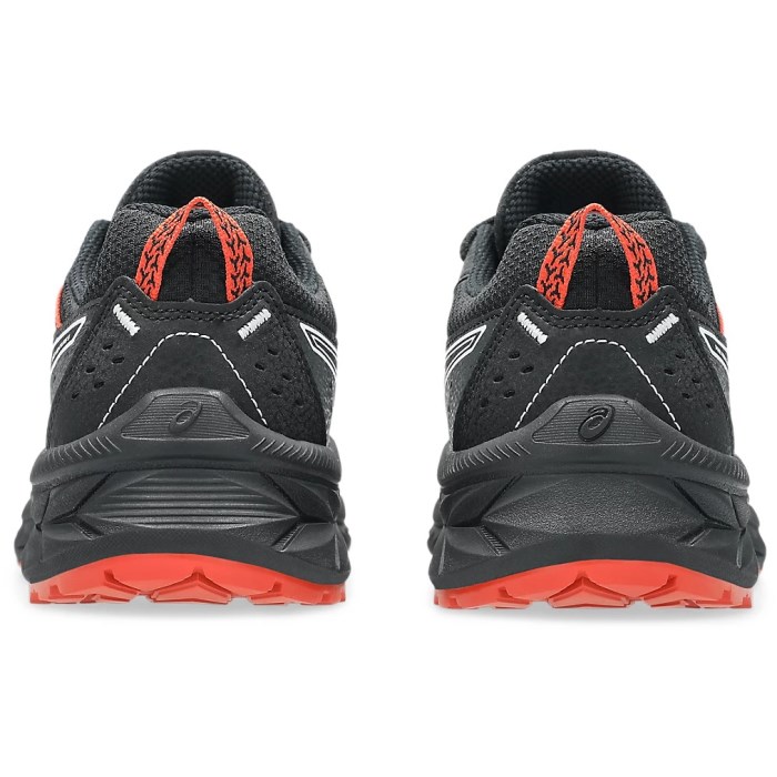 Asics Gel Venture 9 GS - Kids Trail Running Shoes - Black/White