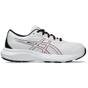 Asics Contend 9 GS - Kids Running Shoes - White/Mojave