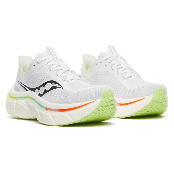 Saucony Paramount Max - Mens Running Shoes - White/Multi - image 2