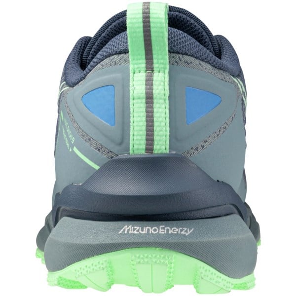 Mizuno Wave Daichi 9 - Mens Trail Running Shoes - Vintage Indigo/Neo Mint/Citadel