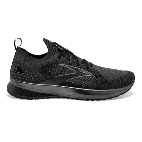 Brooks Levitate StealthFit 5 - Mens Running Shoes - Black/Ebony/Grey