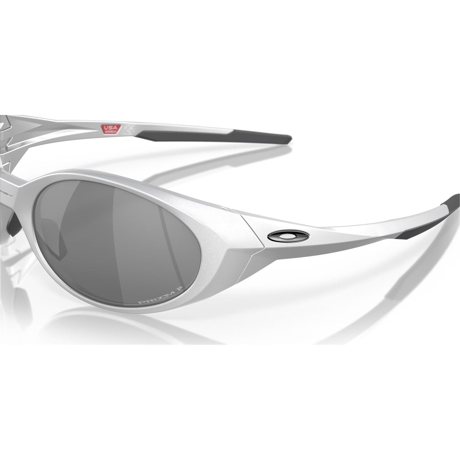 Oakley Eyejacket Redux - Unisex Sunglasses - Silver/Prizm Black Polarized