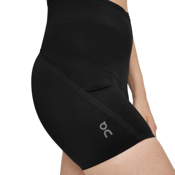On Running Womens Race Tight Shorts - Black/Shadow