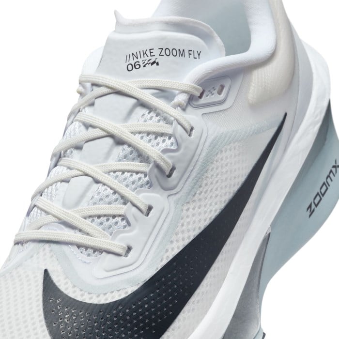 Nike Zoom Fly 6 - Mens Running Shoes - White/Gridiron/Pure Platinum