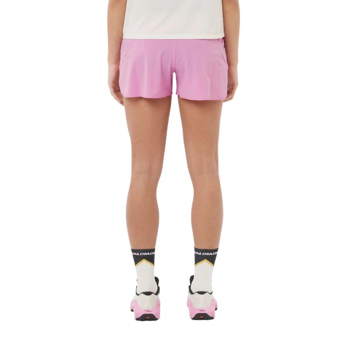 Salomon Sense Aero 3 Inch Womens Running Shorts - Cyclamen
