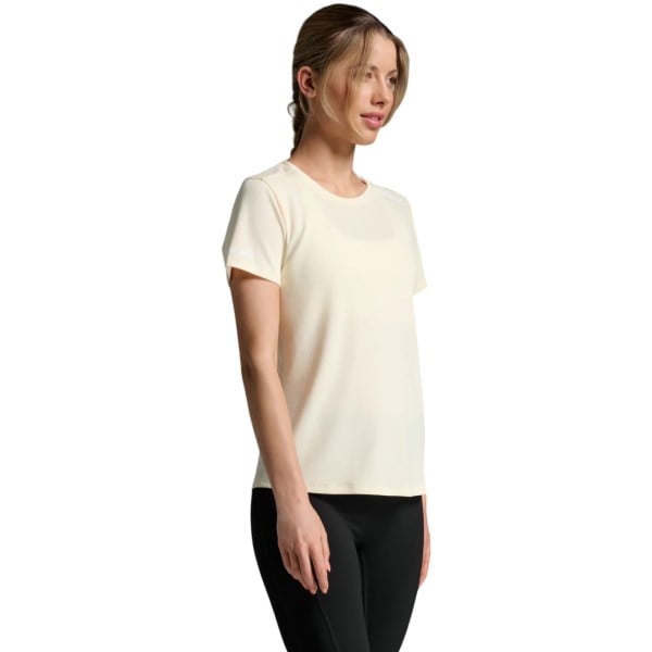 2XU Aero Womens Running T-Shirt - Pixel Lemon/White Reflective