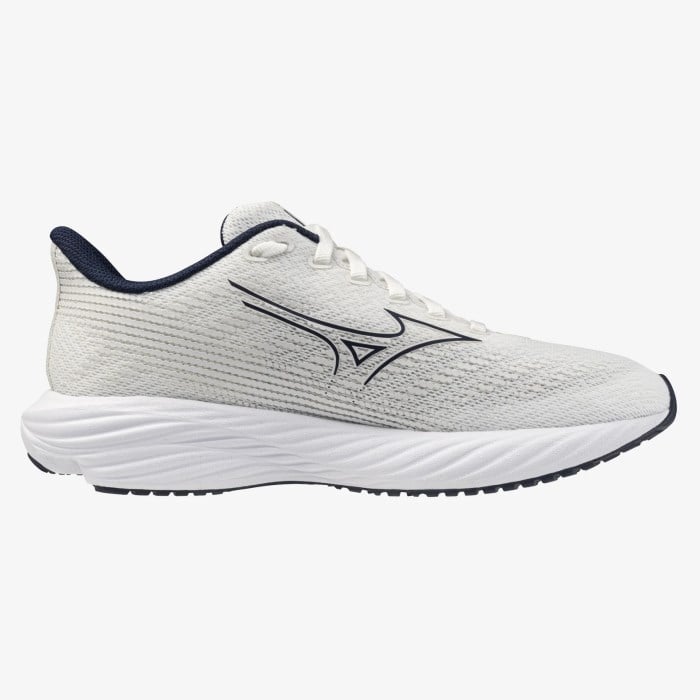 Mizuno Enerzy Rider Jr - Kids Running Shoes - GF White/Dress Blues - image 2