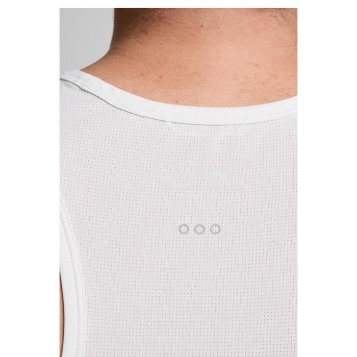Saucony Stopwatch Mens Running Tank Top - White