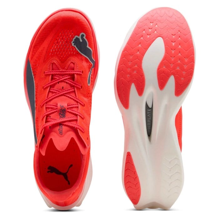 Puma Deviate Nitro Elite 4 - Mens Running Shoes - Ultra Red/Inky Depths - image 3