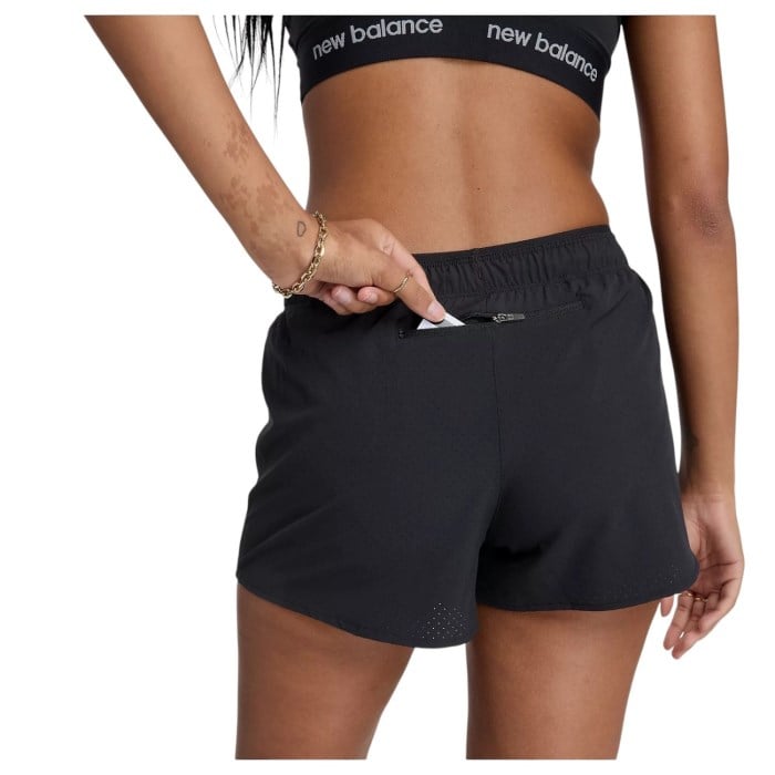 New Balance RC 3 Inch Running Shorts - Womens - Black