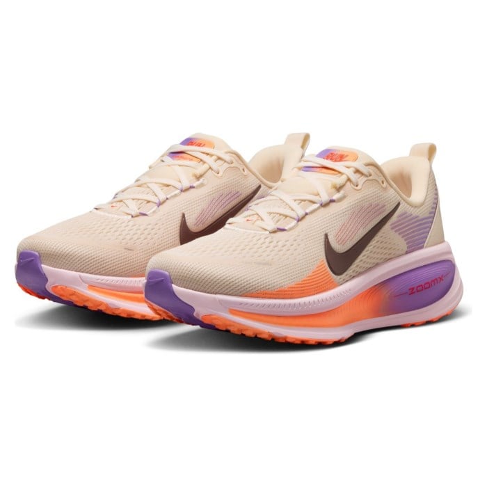 Nike Vomero 18 - Womens Running Shoes - Chalk/Tattoo/Pink Foam/Bright Violet