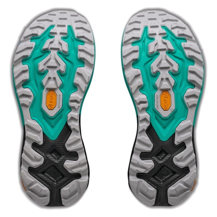Hoka Mafate 5 - Womens Trail Running Shoes - Black/Electric Aqua - image 6