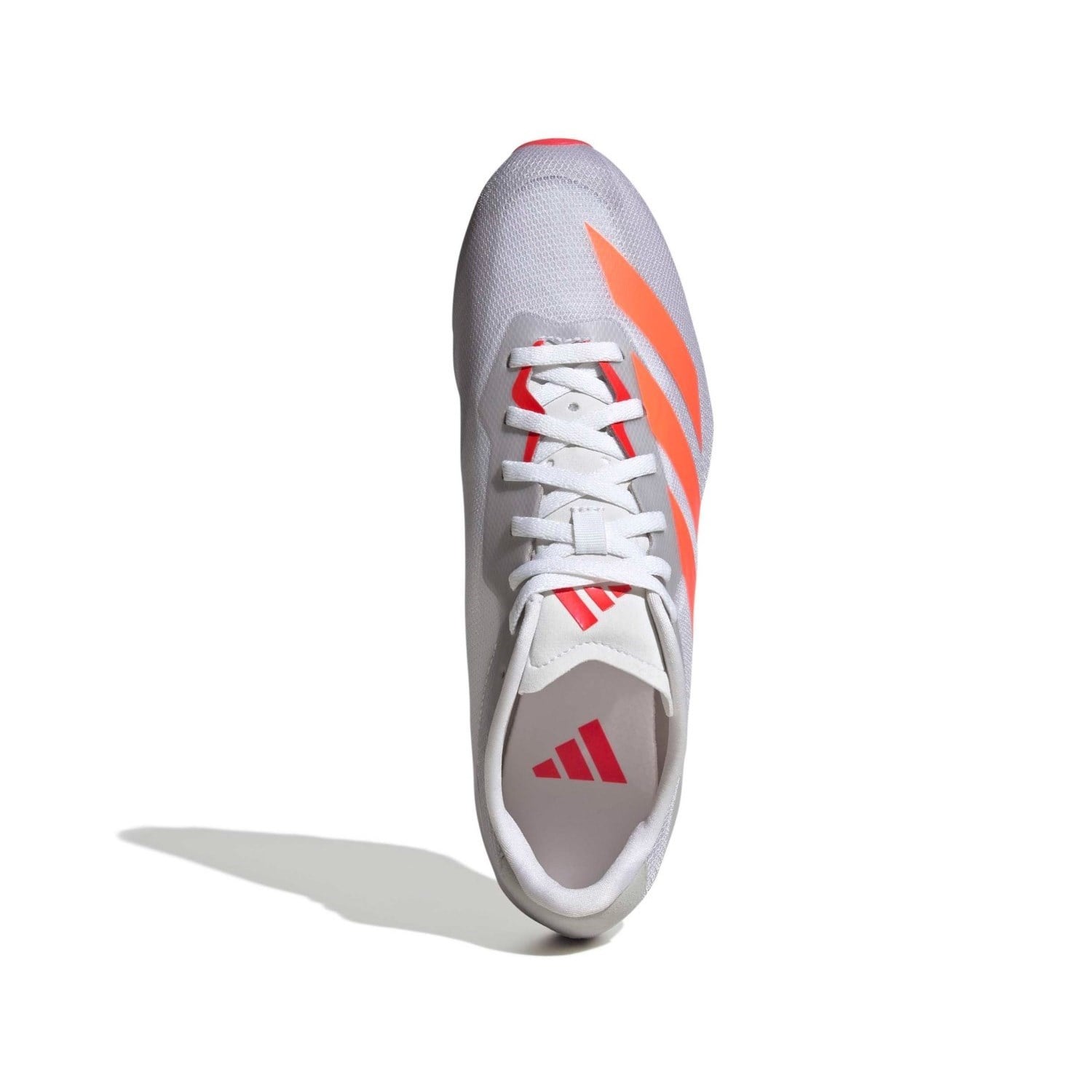 adidas SprintStar - Unisex Sprint Spikes - Cloud White/Lucid Orange/Lucid Red