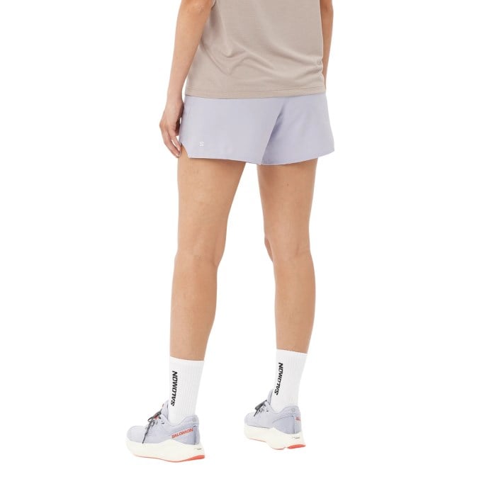 Salomon Shakeout Core 4 Inch Womens Shorts - Cosmic Sky