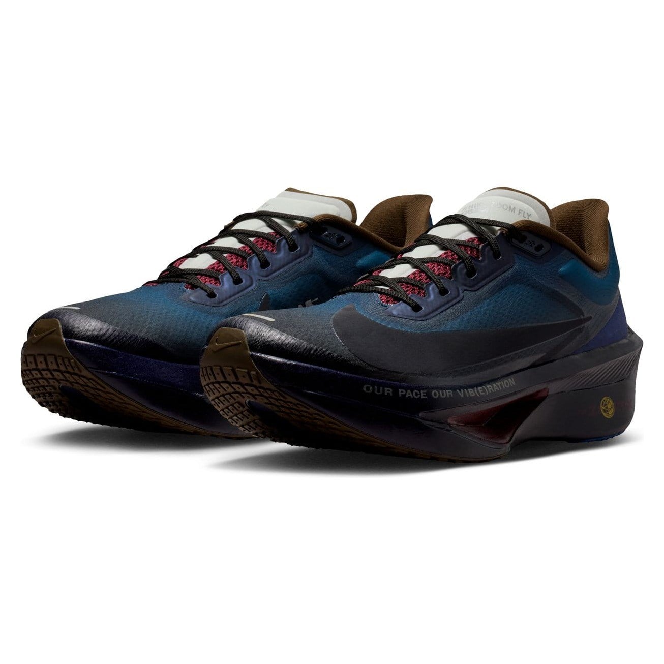 Nike Zoom Fly 6 - Our Pace Our Vib(e)bration - Mens Running Shoes - Court Blue/Obsidian/Burgundy Ash