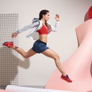 On Cloud X Classic - Womens Running Shoes - Red/Flash