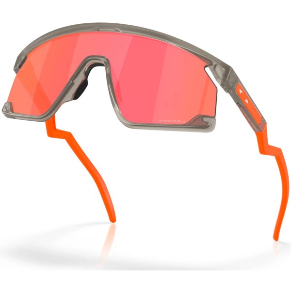 Oakley Baxtr - Unisex Sunglasses - Matte Grey Ink/Prizm Trail Torch