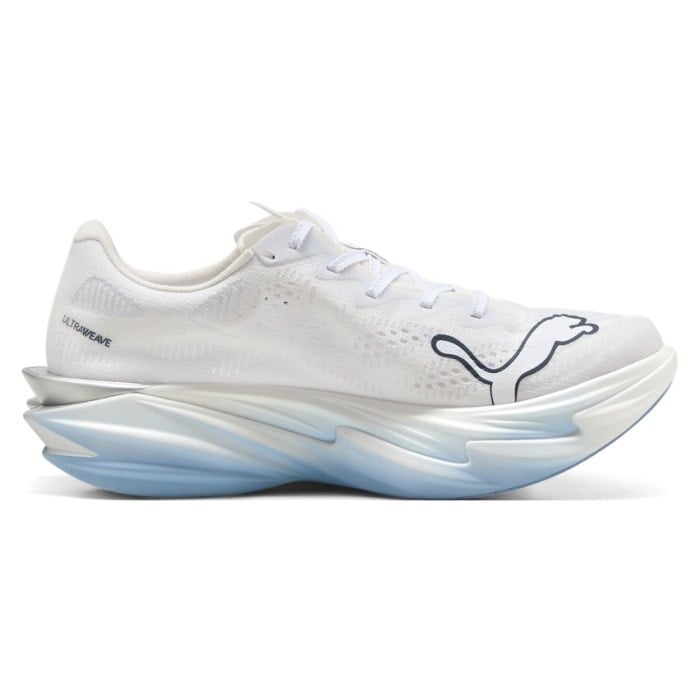 Puma Deviate Nitro Elite 4 - Womens Running Shoes - Puma White/Chambray - image 3