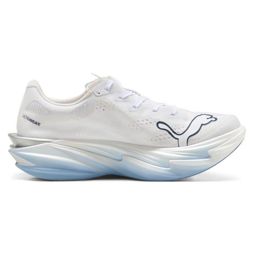 Puma Deviate Nitro Elite 4 - Womens Running Shoes - Puma White/Chambray - image 3