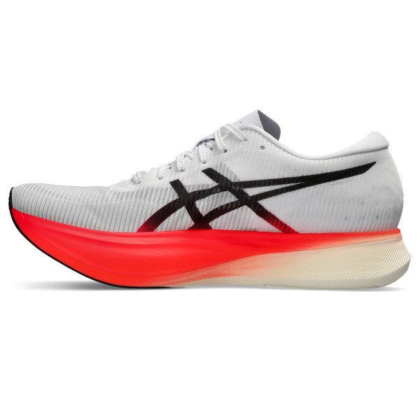 Asics MetaSpeed Edge+ - Unisex Road Racing Shoes - White/Black