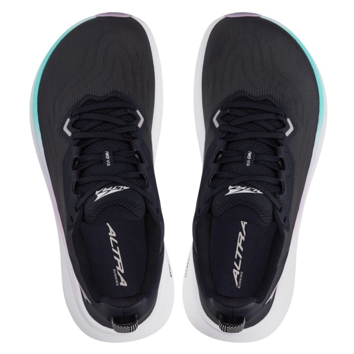 Altra FWD Via - Womens Running Shoes - Black/Purple