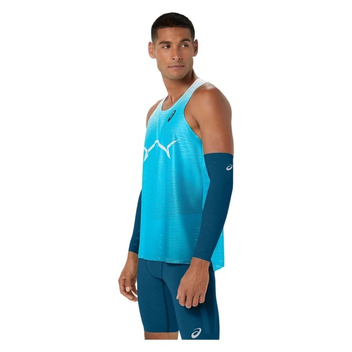 Asics Mens Metaspeed Singlet - Aquarium - image 3