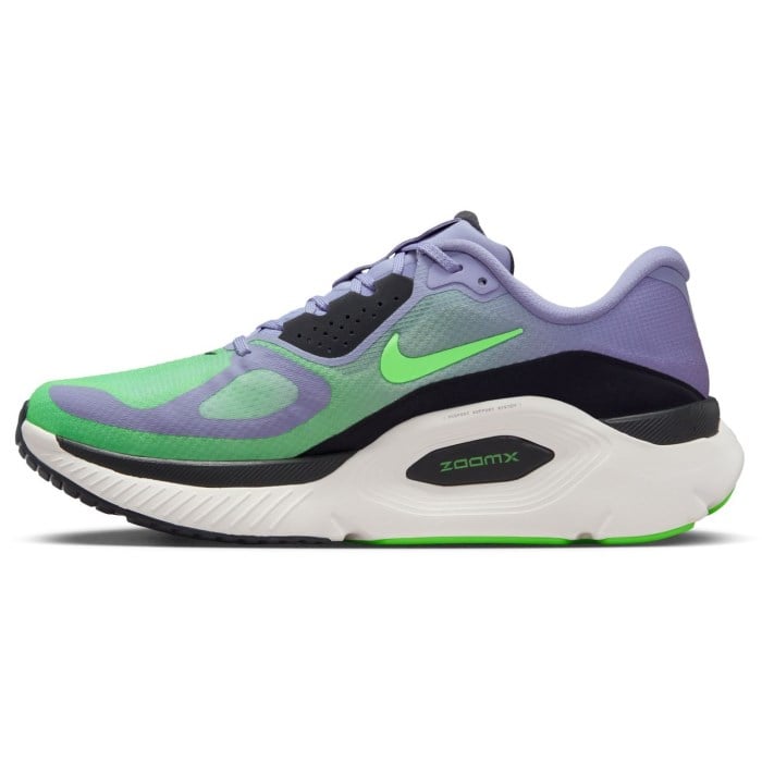 Nike Structure Plus - Mens Running Shoes - Iron Purple/Voltage Green/Off Noir/Sail