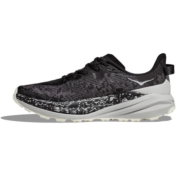 Hoka Speedgoat 6 - Mens Trail Running Shoes - Black/Stardust