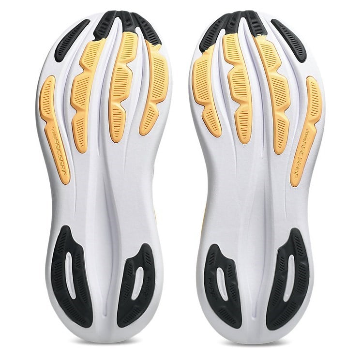 Asics Gel Nimbus 28 - Mens Running Shoes - White/Stadium Orange - image 4