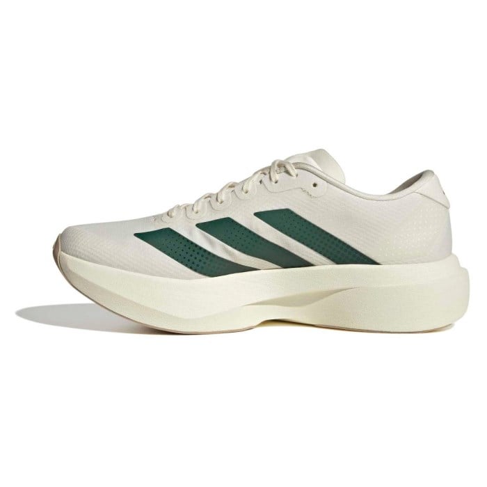 adidas Adizero Evo SL Woven - Mens Running Shoes - Off White/Collegiate Green/Royal Blue - image 2