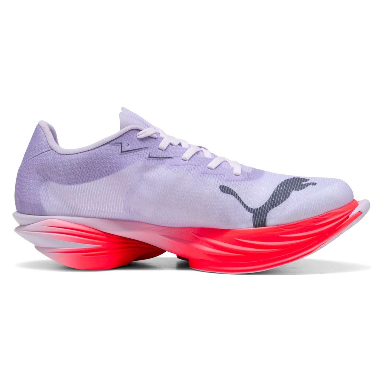 Puma Fast-R 3 Nitro Elite - Mens Racing Shoes - Light Lavender/Ultra Red - image 2