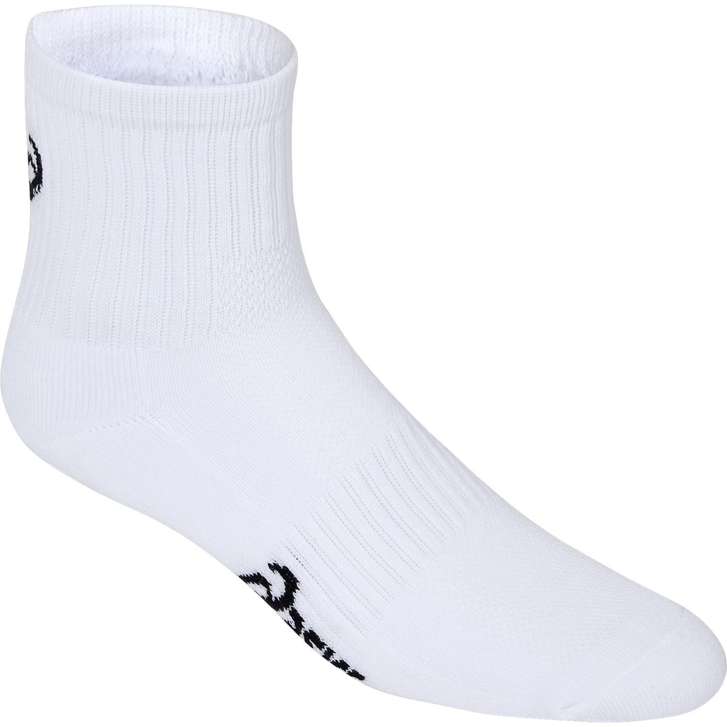 Asics Pace Quarter Socks - Triple White