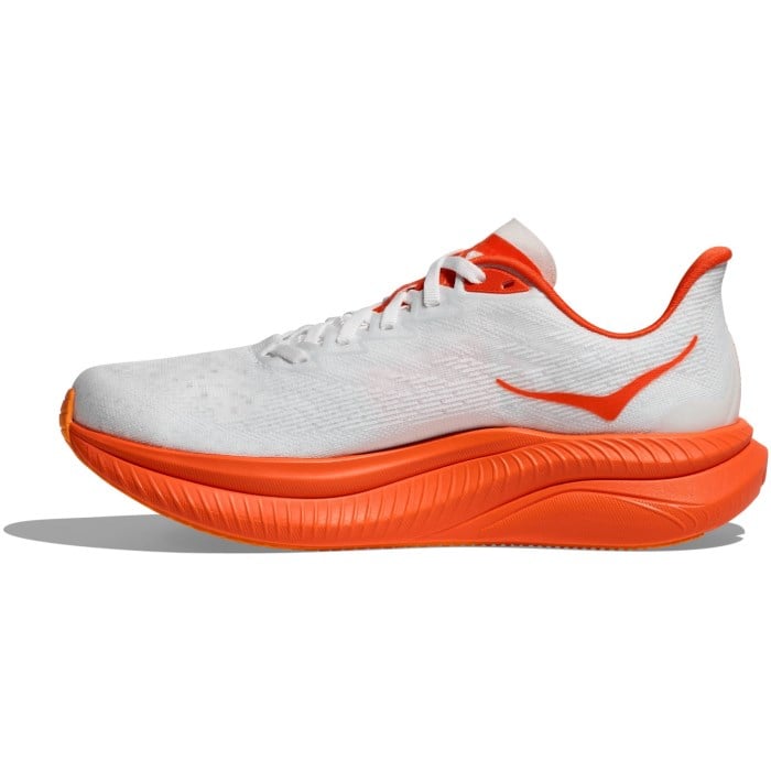 Hoka Mach 6 - Mens Running Shoes - Frost/Lava