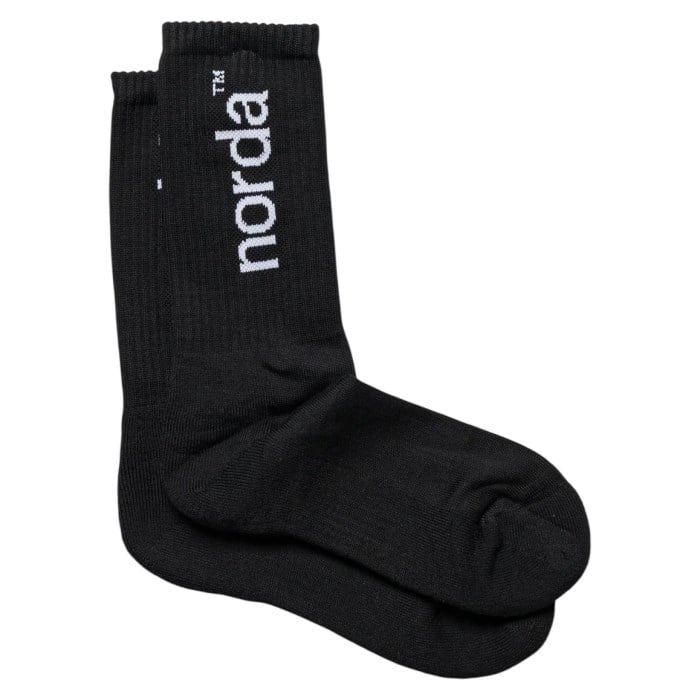 Norda Retro - Unisex Crew Socks - Black - image 2