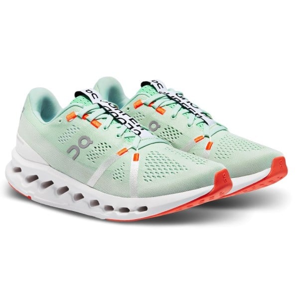 On Cloudsurfer 7 - Womens Running Shoes - Creek/White