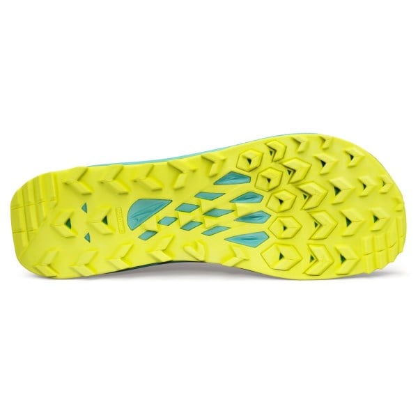 Altra Lone Peak 8 - Mens Trail Running Shoes - Black/Green Strike