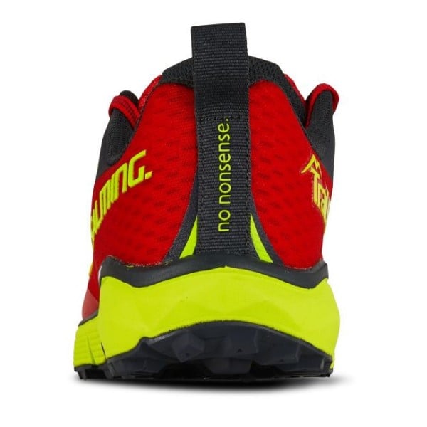 Salming Trail 5 - Womens Trail Running Shoes - Poppy Red/Safety Yellow